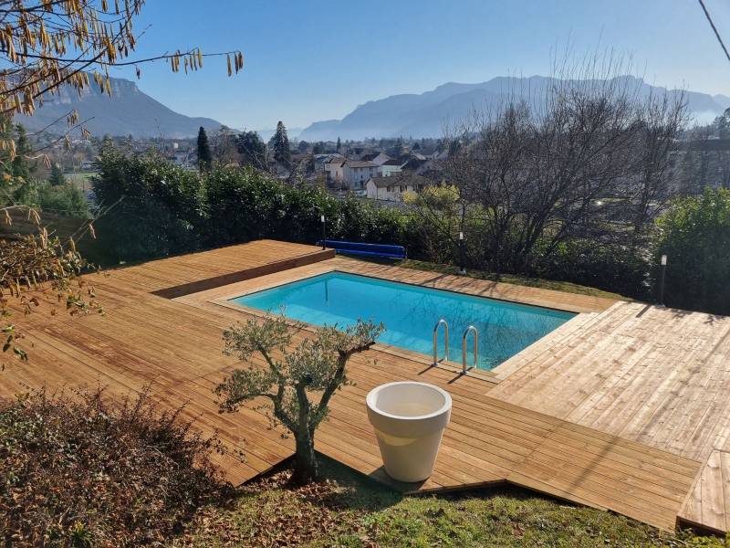 Création d’une terrasse en bois de bonne qualité, entre Chambéry et Grenoble