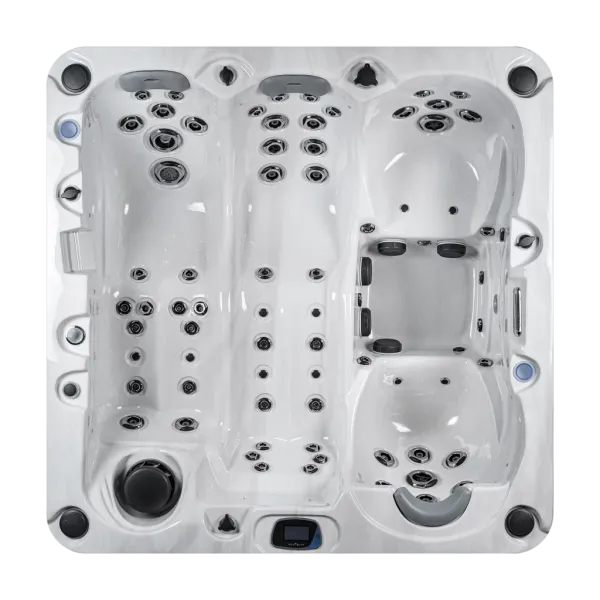 Spa jaccuzi haut de gamme pour 4 personnes BURLINGTON avec 73 jets à Grenoble en Isère