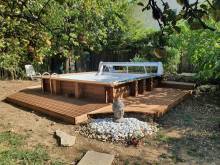 Notre zone d'activité pour ce service Fabricant de piscine en bois de qualité et résistante aux intempéries avec pose incluse à